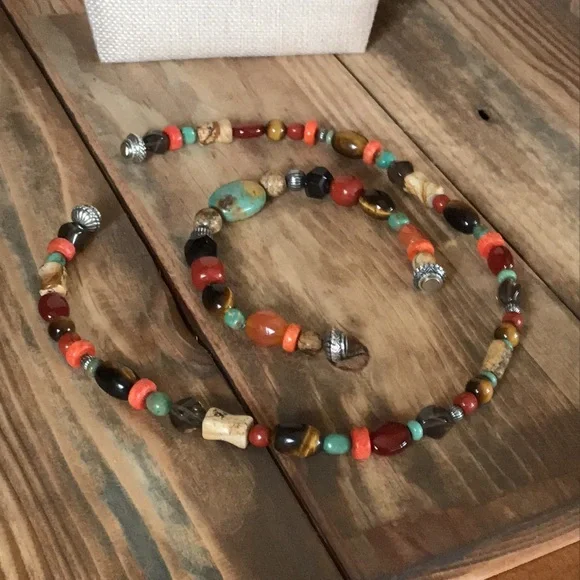 Simply Southwest Necklace & Bracelet Set - Carolyn Pollack - Picture 5 of 9